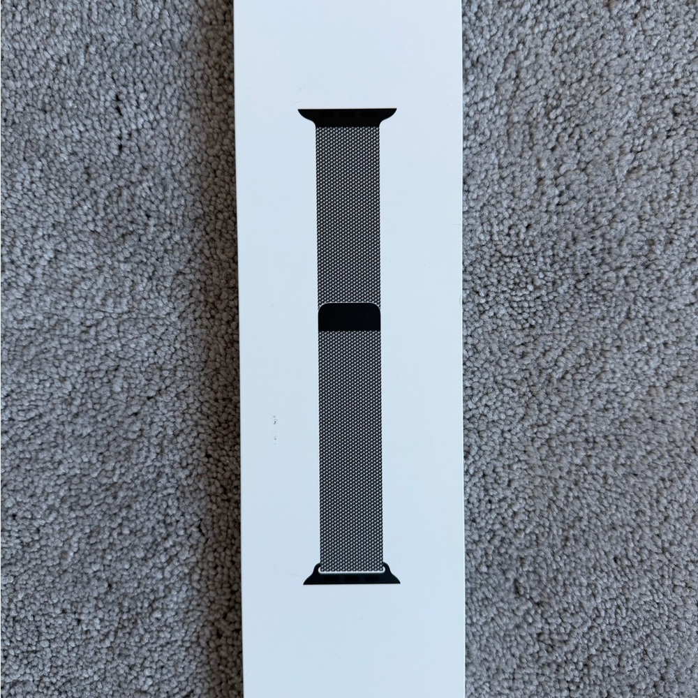 Apple Watch Graphite Milanese Loop Band